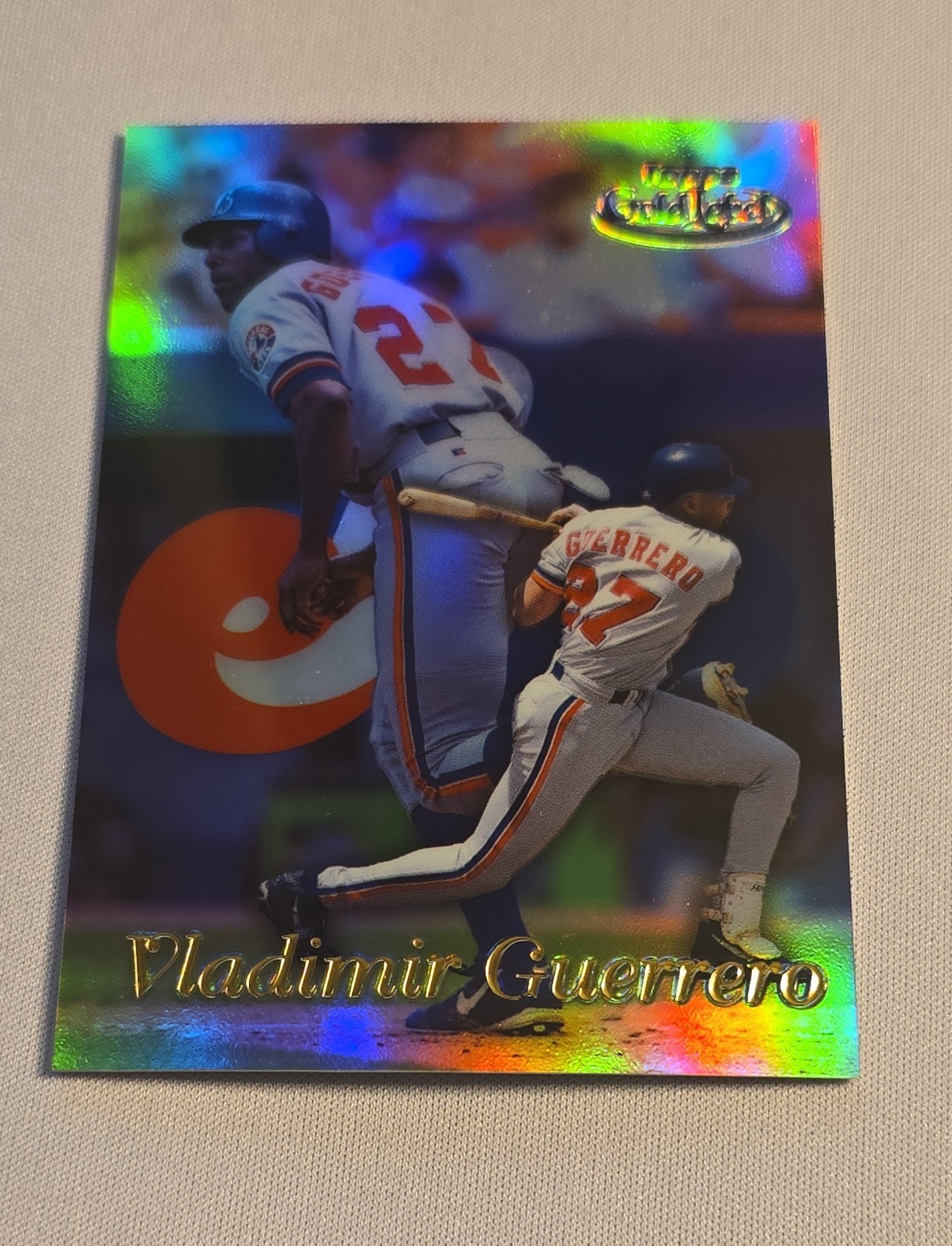 1999 Topps Gold Label – Vladimir Guerrero #76 Class 2 Black