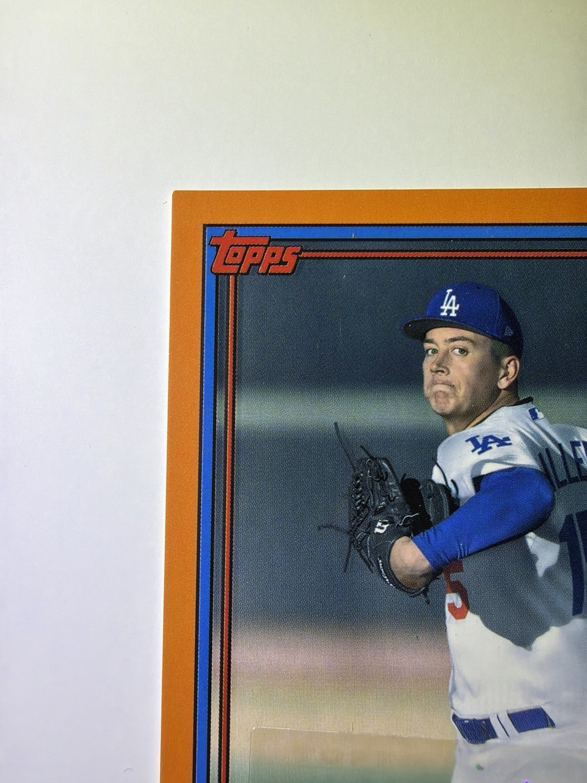 2021 Topps Pro Debut Bobby Miller Orange Auto #20/25 Dodgers Prospect Autograph