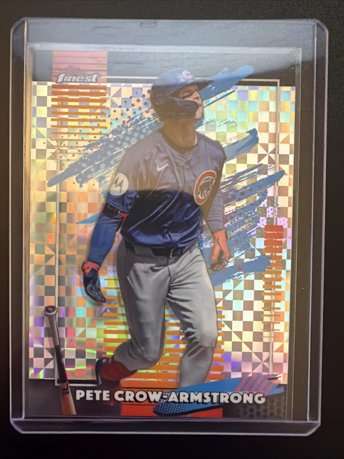 2026 Topps Finest Pete Crow-Armstrong Uncommon X-Fractor #189 – Cubs