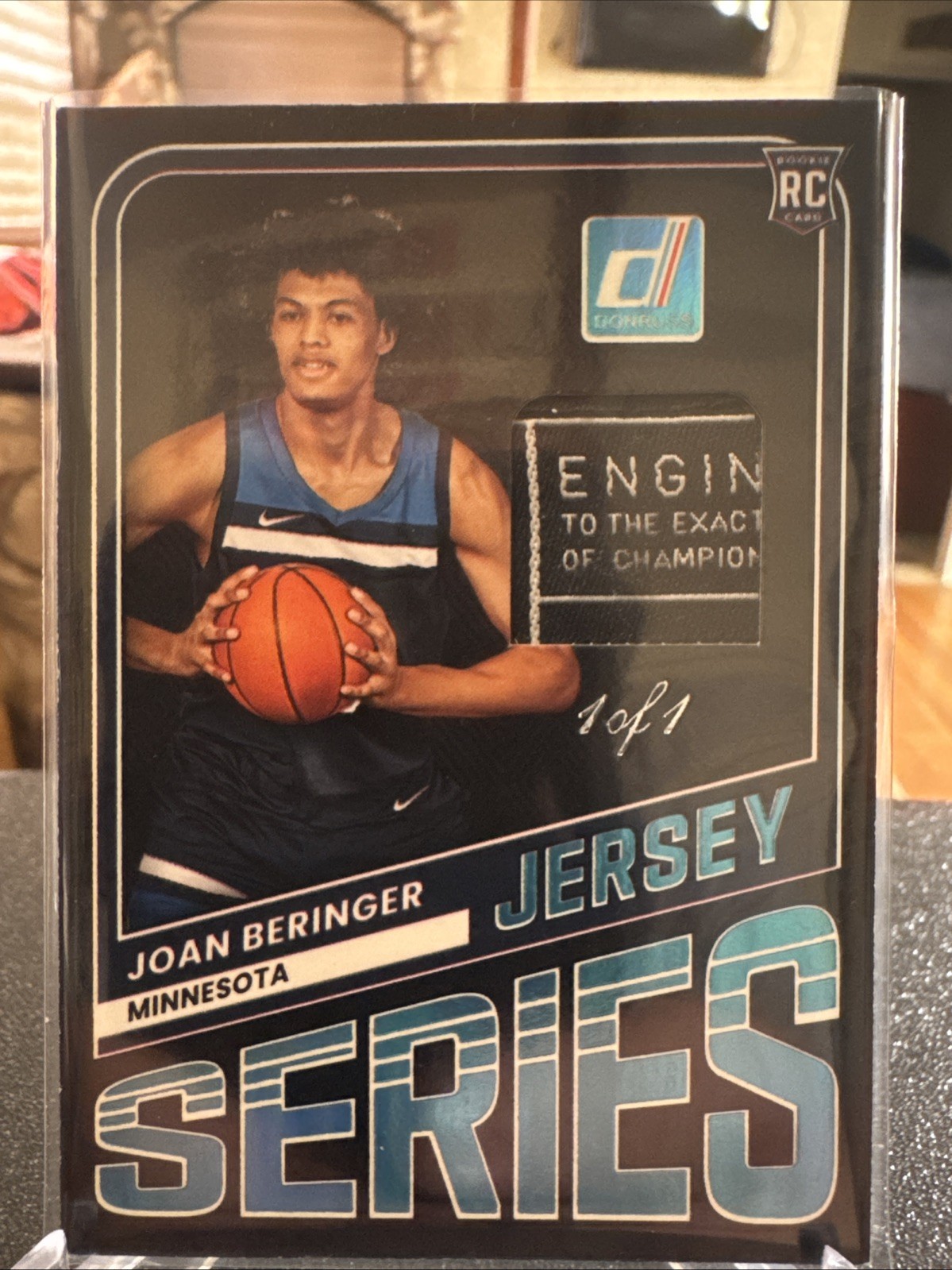 2026 Donruss Joan Beringer Jersey Patch 1/1 Rookie Card