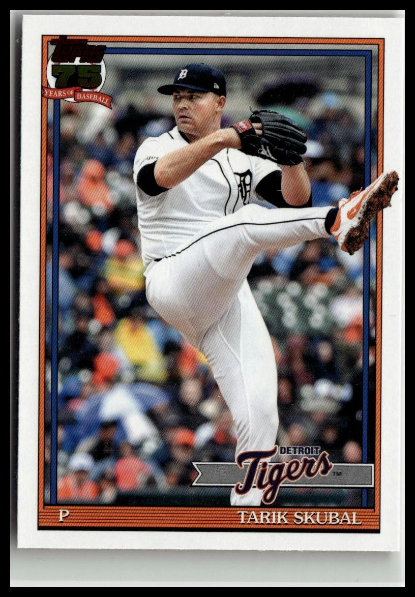 Tarik Skubal 2026 Topps 1991 35th Anniversary (Series One) #T91-79 Tigers