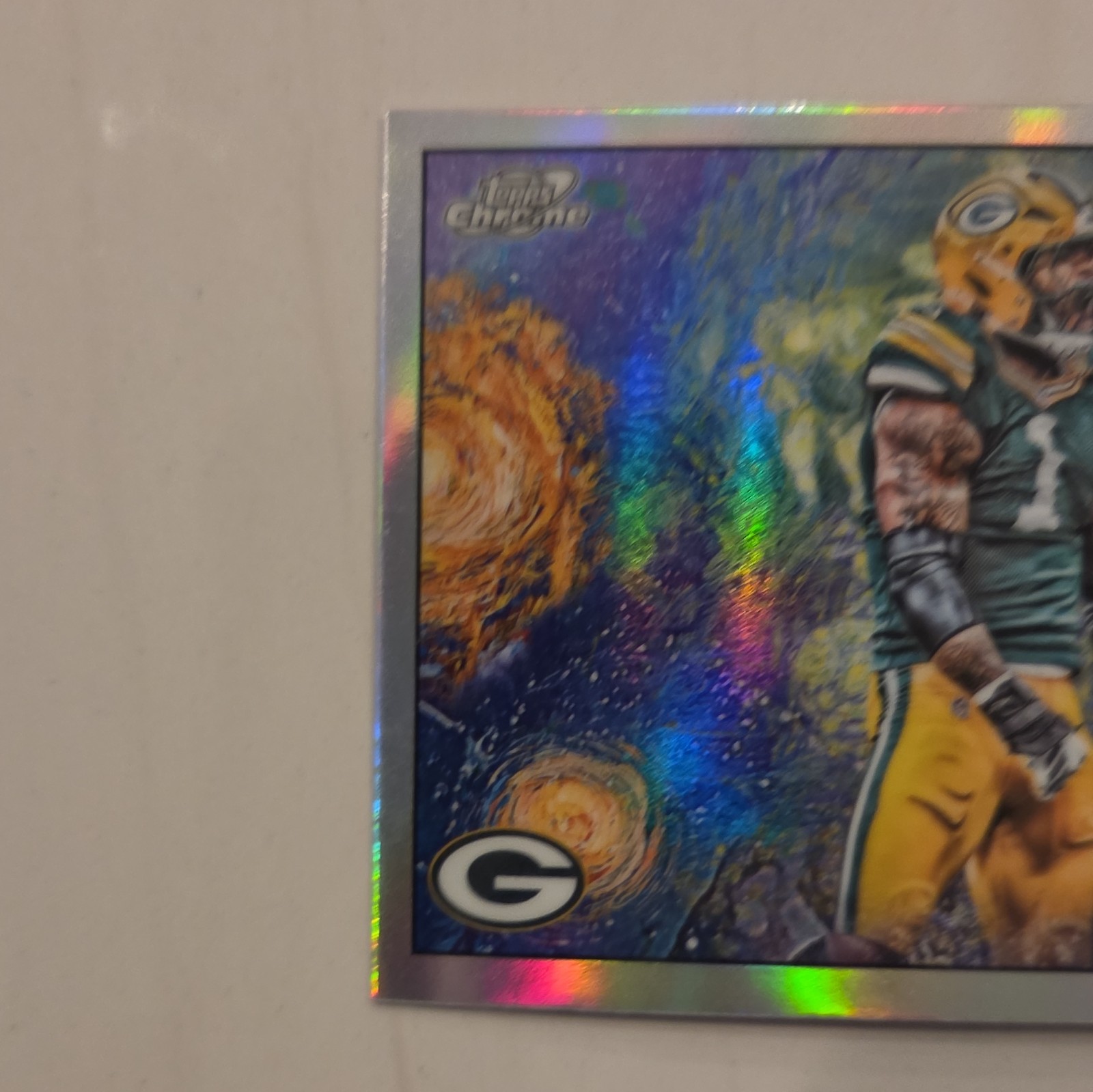 Topps Chrome Cosmic Micah Parsons #STN-24 Insert Green Bay Packers Football