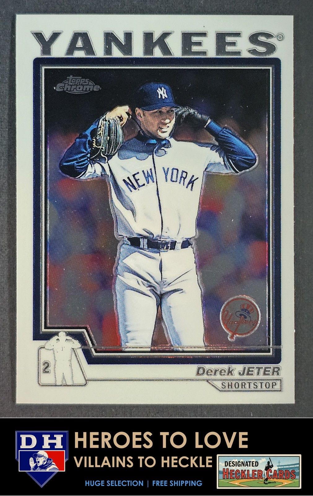 2004 Topps Chrome DEREK JETER #20 New York Yankees