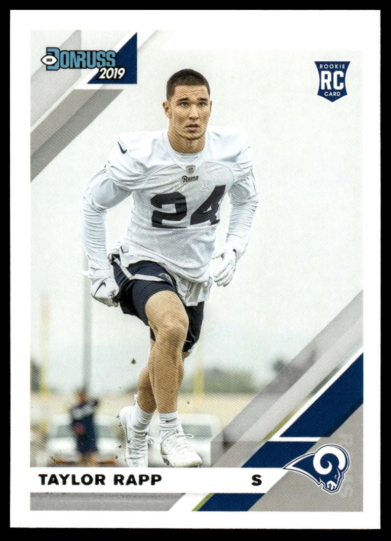 2019 Donruss Taylor Rapp #279 🔥 Rookie Los Angeles Rams