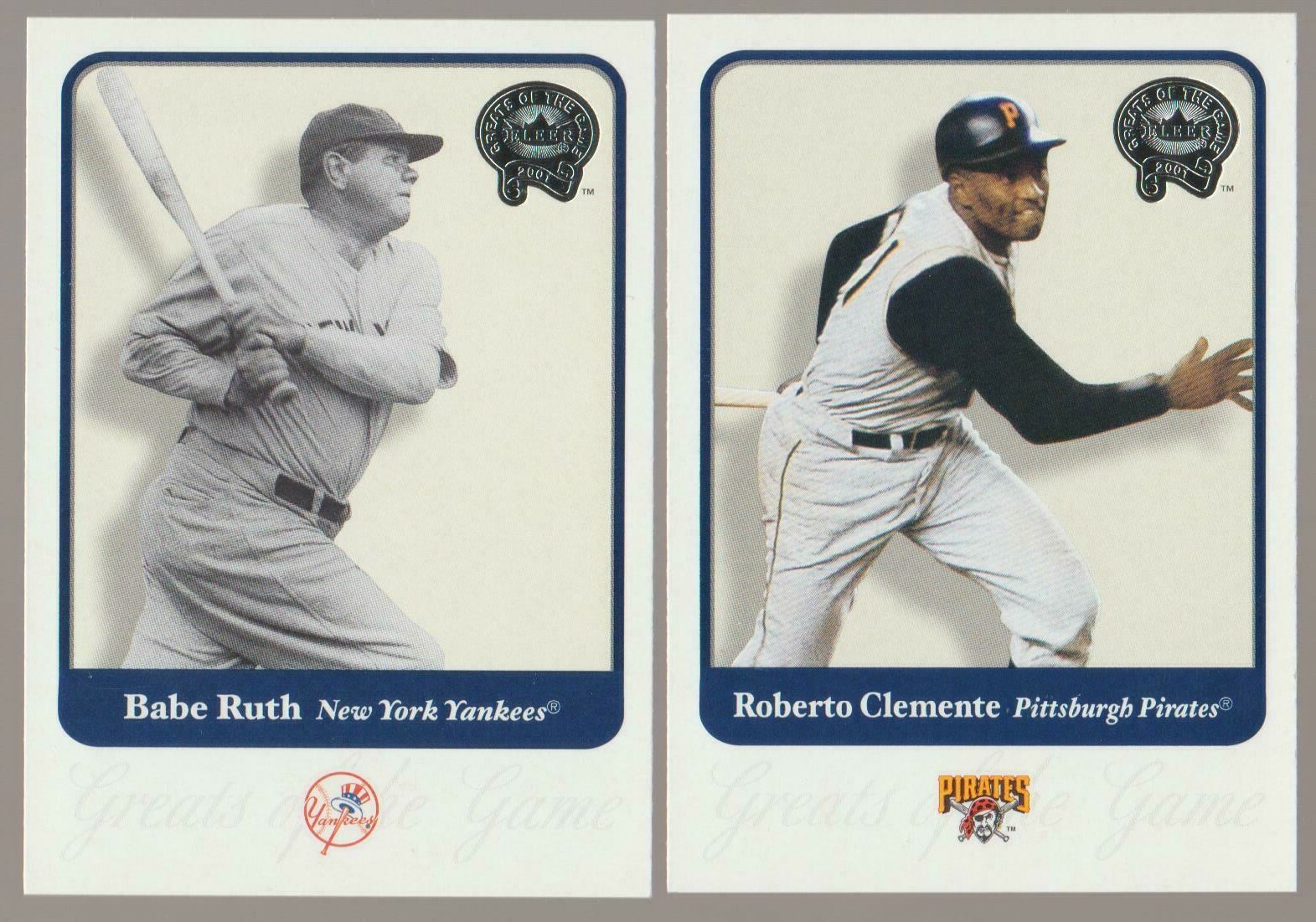 2001 FLEER GREATS OF THE GAME BASEBALL YOU PICK #1 – #137 *** FREE SHIPPING ***