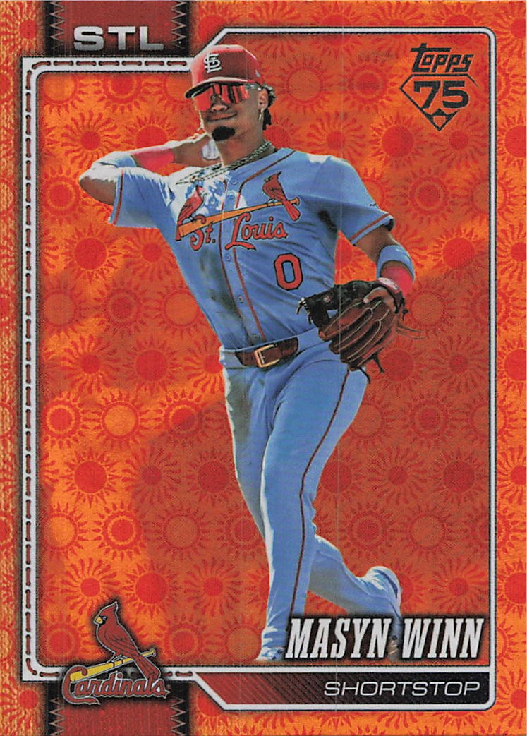 2026 Topps #526 Masyn Winn Holiday