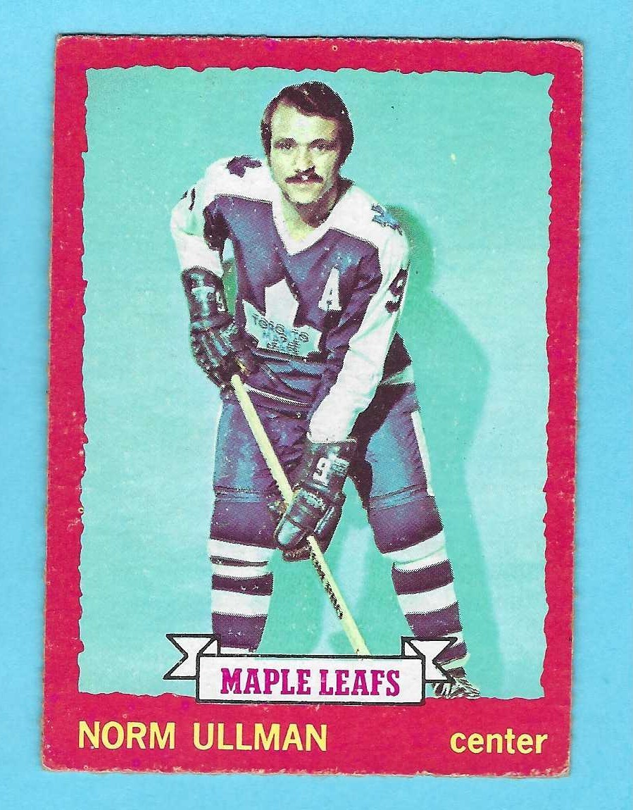 1973-74 OPC 27 Norm Ullman Toronto Maple Leafs! NM! *SET BREAK*