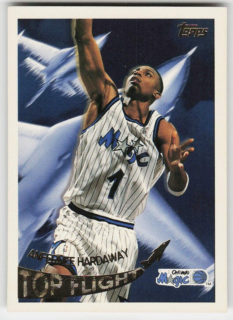 1995-96 Topps #TF9 Anfernee Hardaway BASKETBALL Orlando Magic