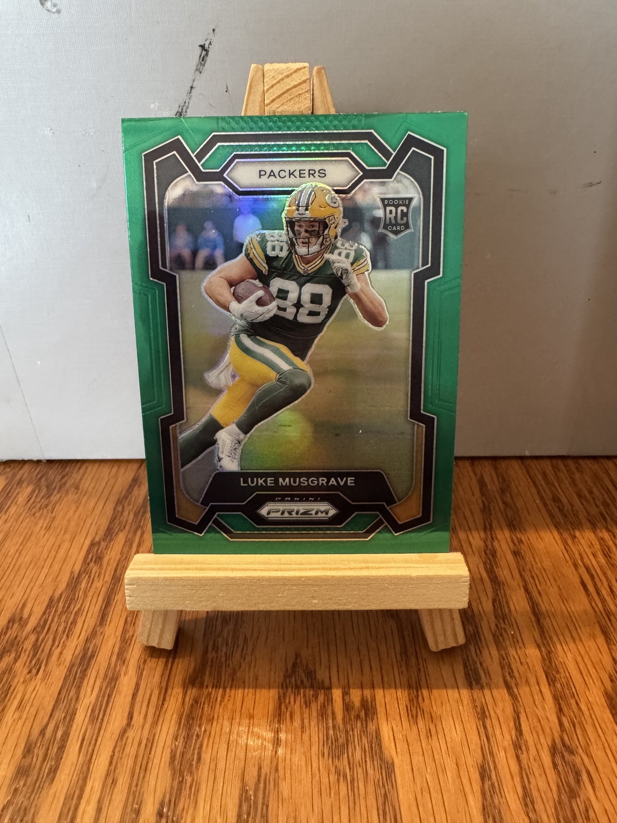 2023 Panini Prizm #337 Luke Musgrave Green