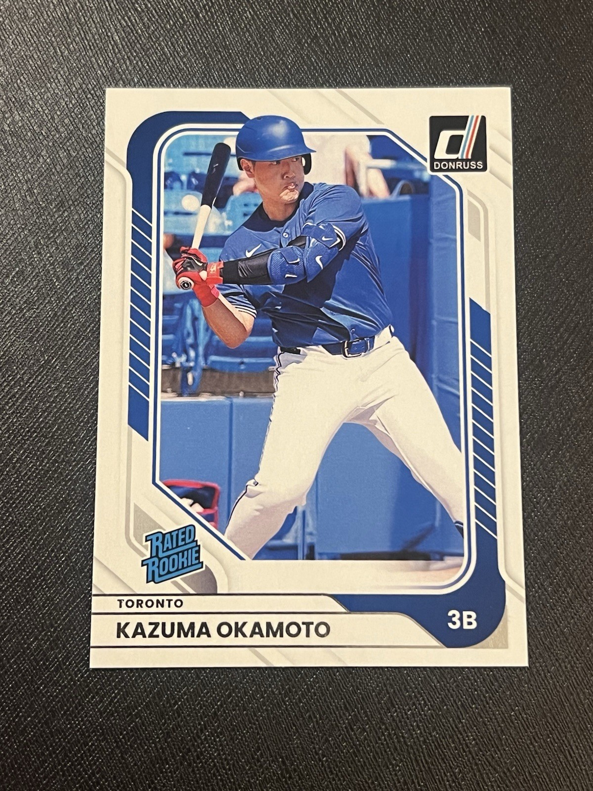🔥2026 Panini Donruss Optic ( Rated Rookie ) No.18 Kazuma Okamoto – Blue Jays 🔥