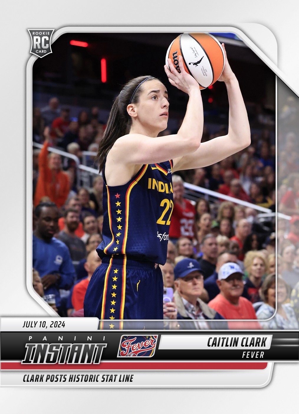 2024 Panini Instant WNBA #144 Caitlin Clark Indiana Fever RC PRESALE