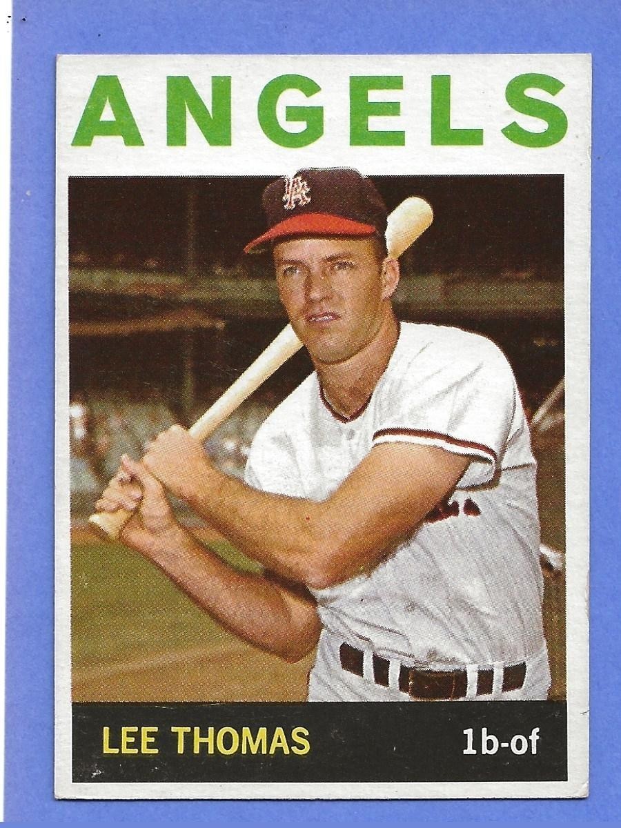 1964 Topps Baseball – #255 – Lee Thomas – Los Angeles Angels – EXMT