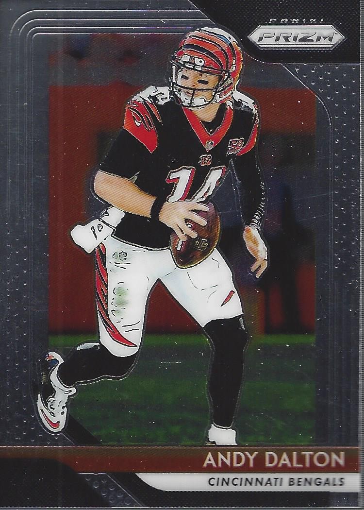 2018 Panini Prizm #157 Andy Dalton – FB