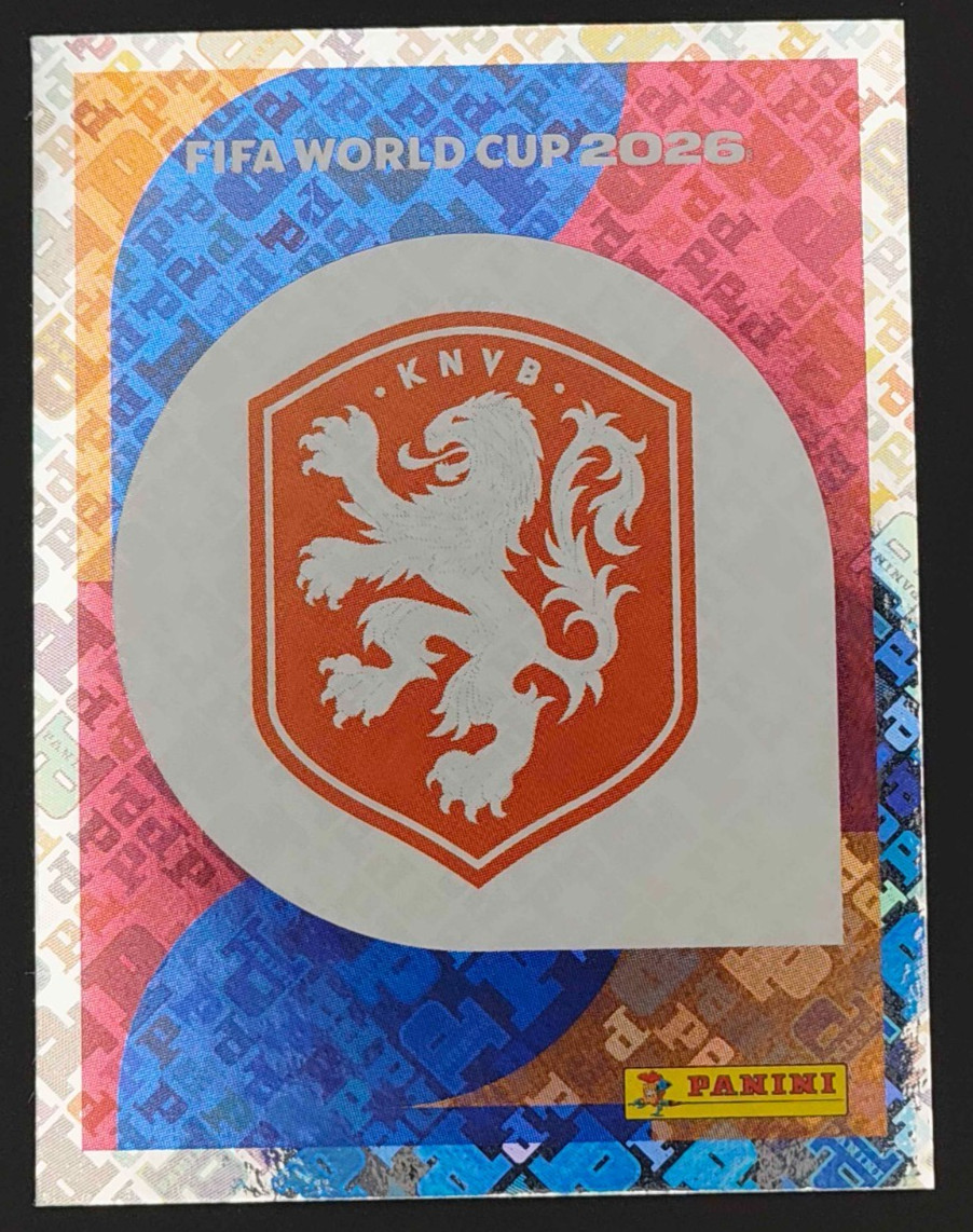 2026 Panini FIFA World Cup Sticker Netherlands Team Emblem #NED 1 -US Edition