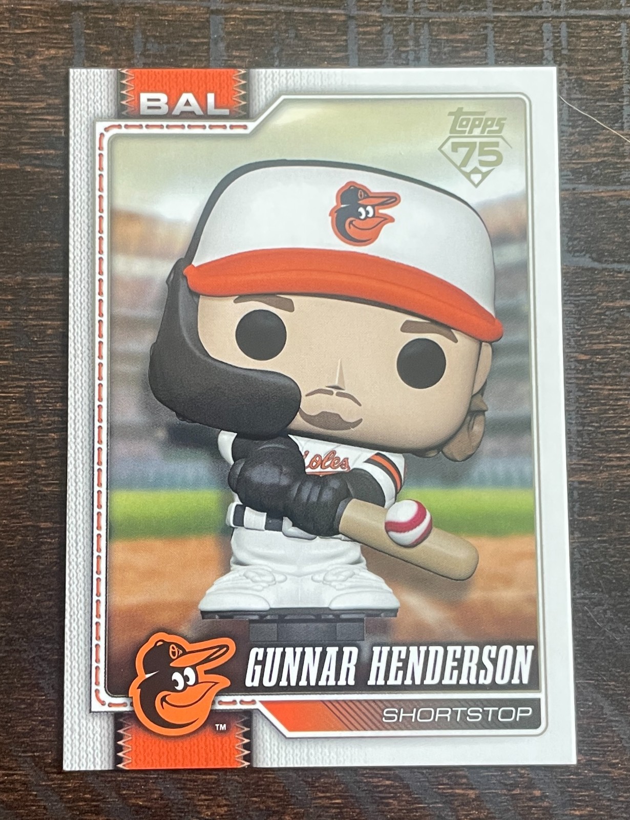 Gunnar Henderson Funko 2026 Topps Series 2 Pop Card #46 Oriole’s SP