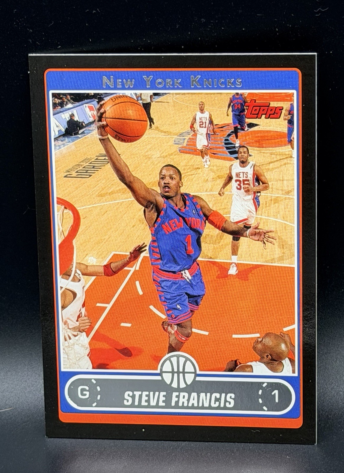 2006-07 Topps BLACK /99 Steve Francis #193 New York Knicks SP