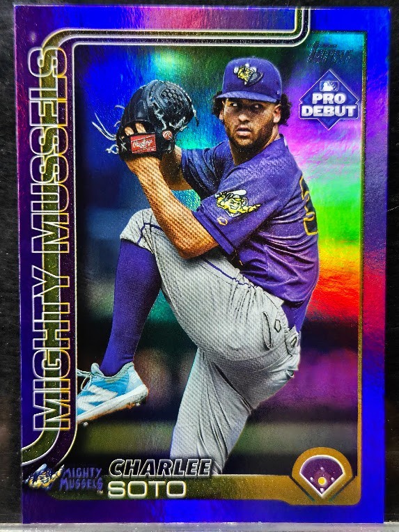 Charlee Soto 2025 Topps Pro Debut #PD-159 Purple Foil /299 (RC)