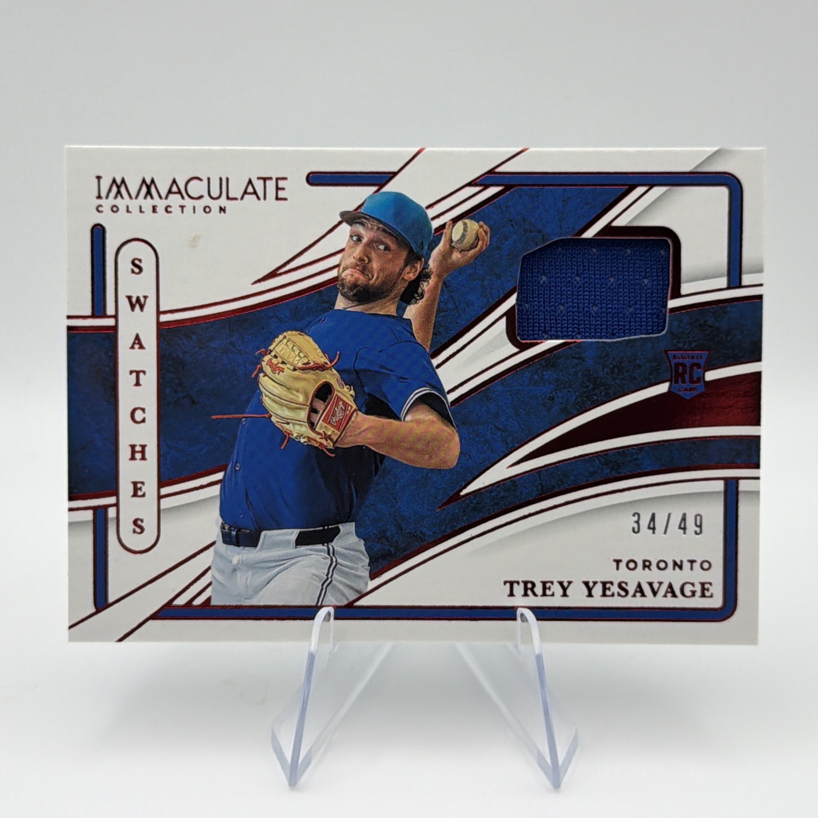 2026 Panini Immaculate FOTL Trey Yesavage Swatches /49🔥RC FOTL🔥Toronto #ICS-TY