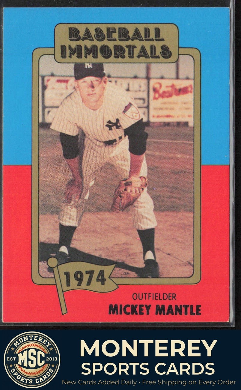 Mickey Mantle 1980-87 SSPC HOF #145 New York Yankees