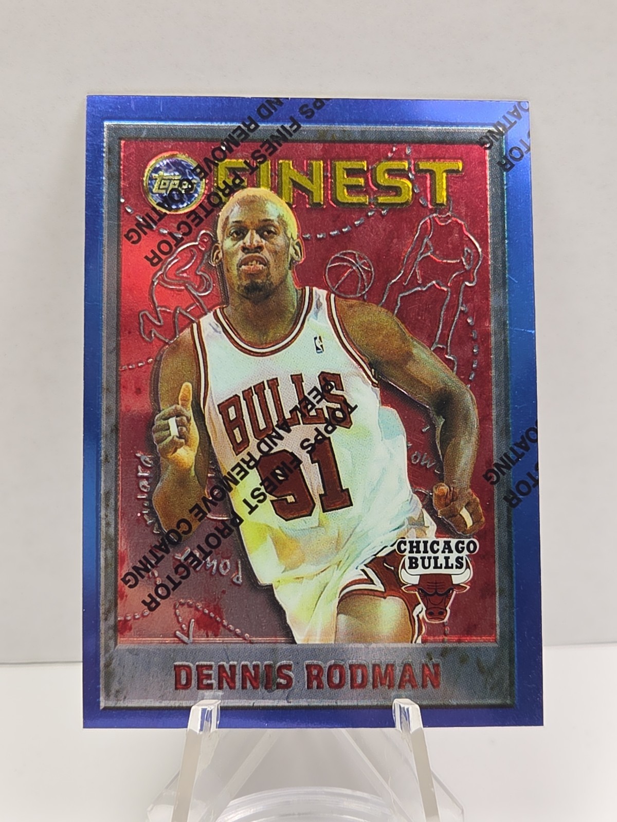 1995-96 Topps Finest – Dennis Rodman #149