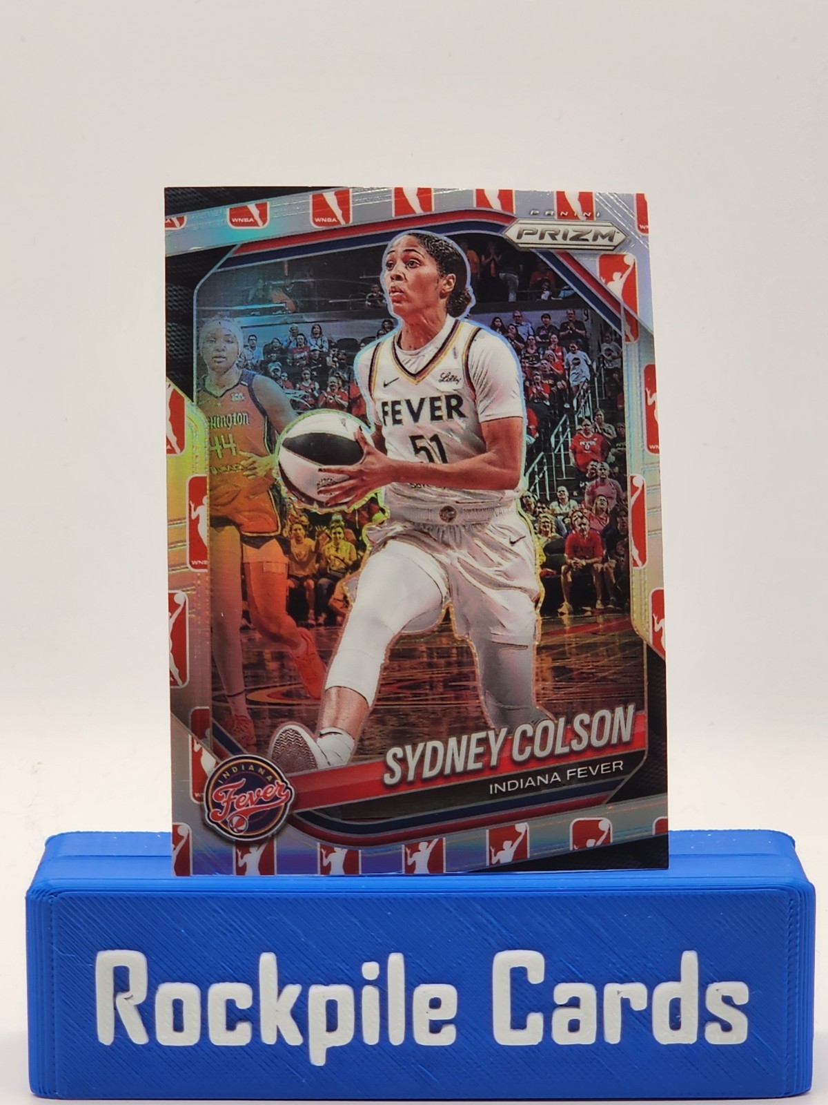 2025 Panini Prizm WNBA – Sydney Colson #1 WNBA Logo Silver Prizm