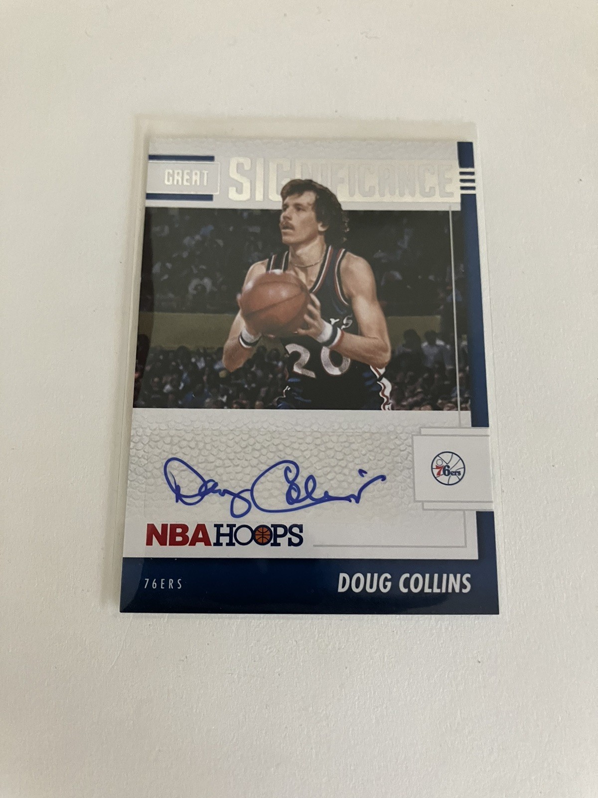 NBA Hoops Doug Collins Autograph 76ers #GS-DCL!