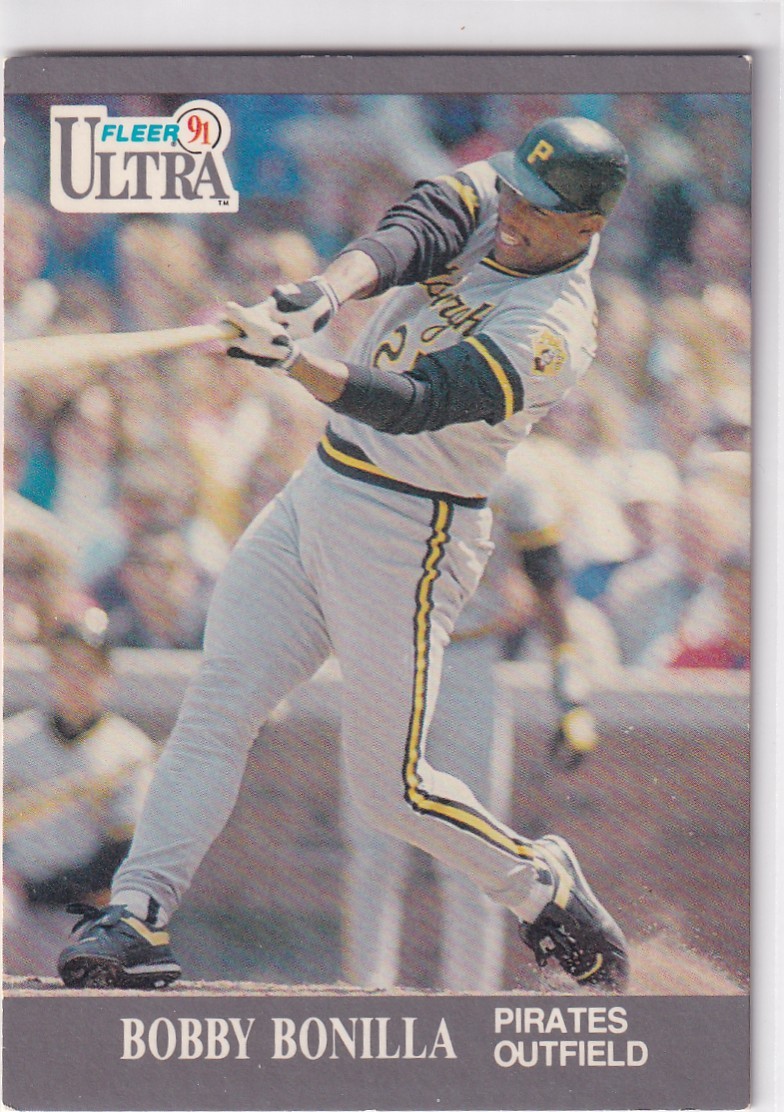 1991 FLEER #276 BOBBY BONILLA- PITTSBURGH PIRATES