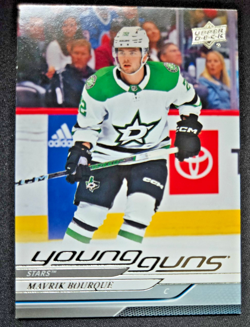 2024-25 Upper Deck Series 1 – Young Guns Mavrik Bourque #215 (RC)