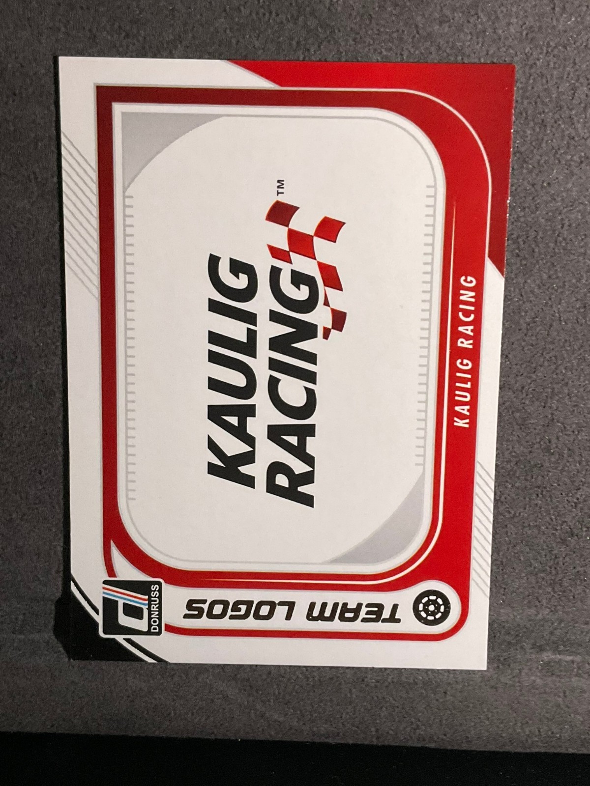 2026 Donruss NASCAR Racing Team Logos #4 Kaulig Racing