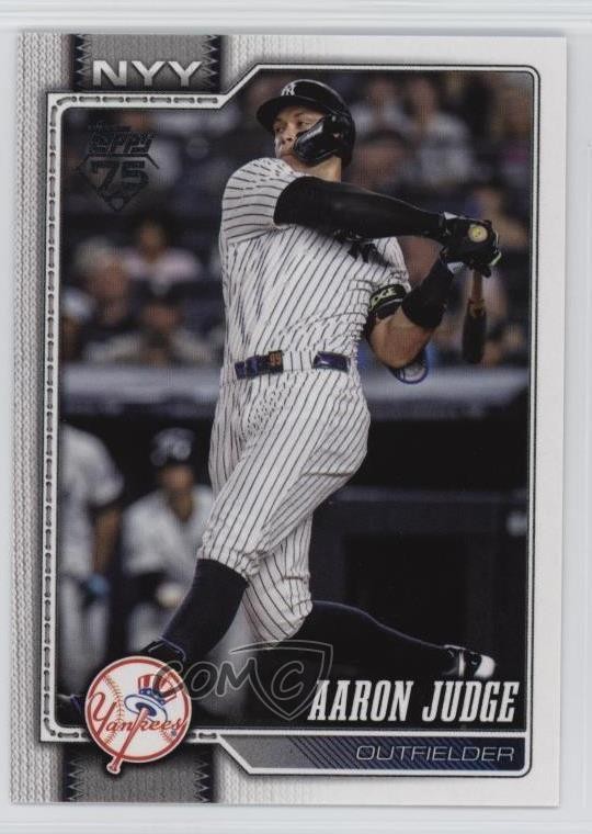 2026 Topps Series 1 Companion Cards Aaron Judge #1 4k5