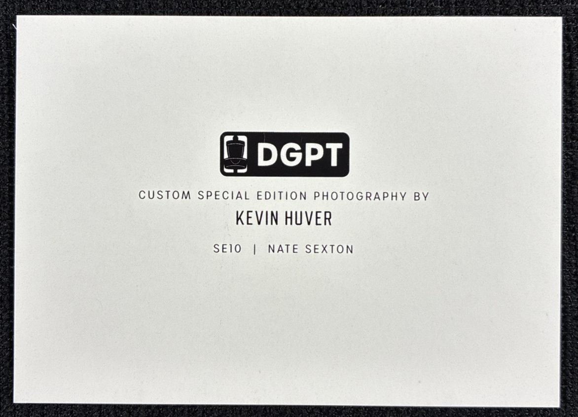 2023 DGPT Special Edition #10 Nate Sexton Disc Golf