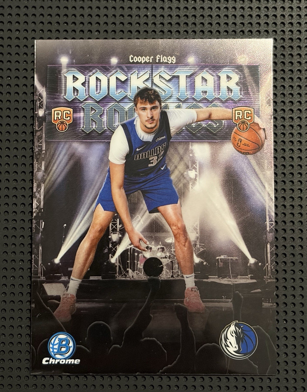 COOPER FLAGG 2025-26 BOWMAN CHROME ROCKSTAR ROOKIES RC #RR-1 MAVERICKS