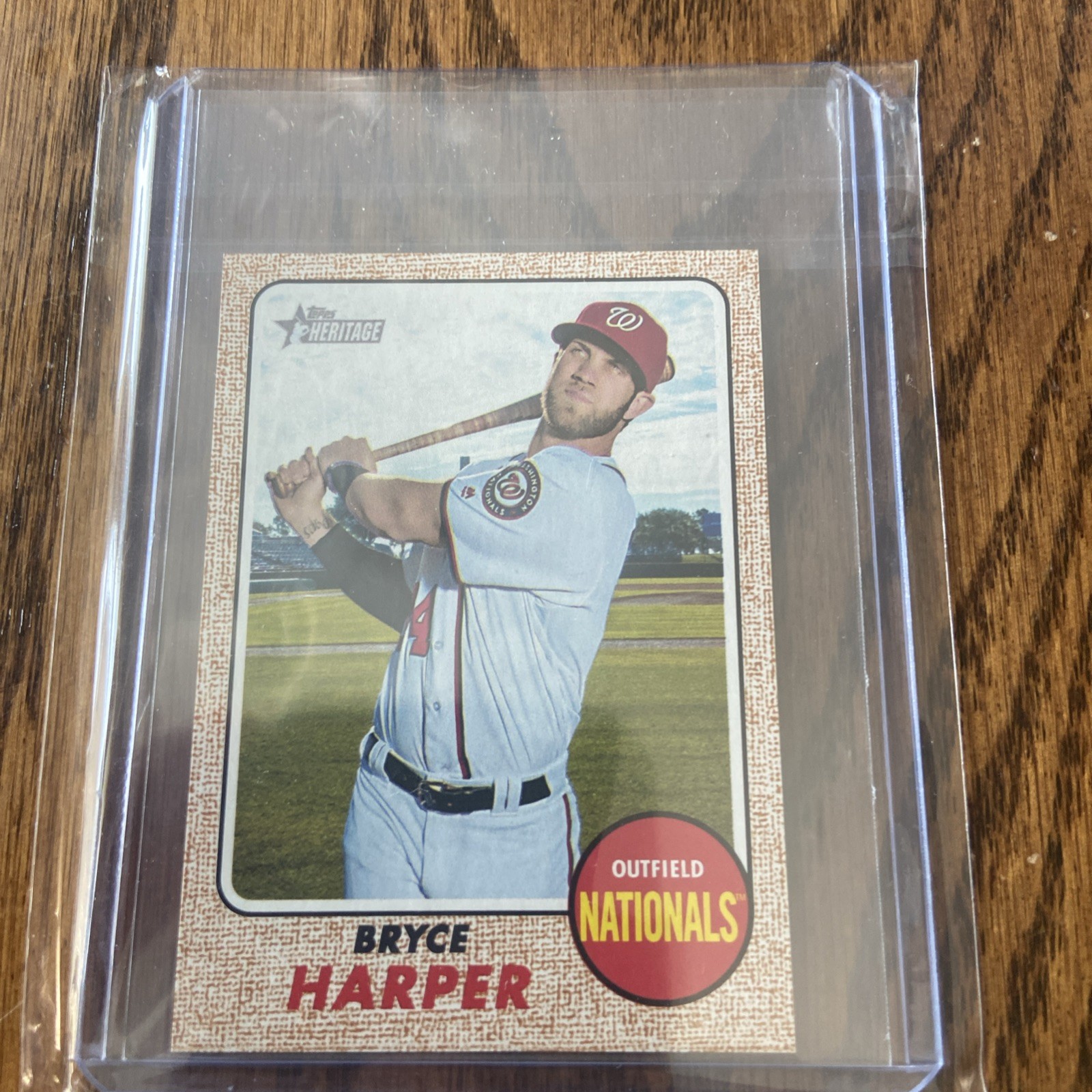 2017 Topps Heritage – Bryce Harper #427 Mini 22/100