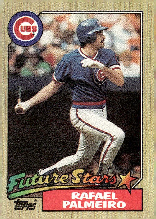 1987 Topps #634 Rafael Palmeiro