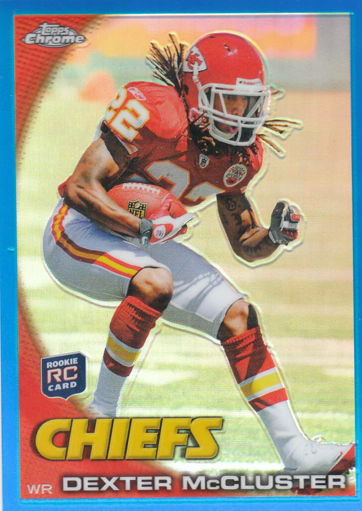 2010 Topps Chrome Football Part 2 Parallel Refractors Cards