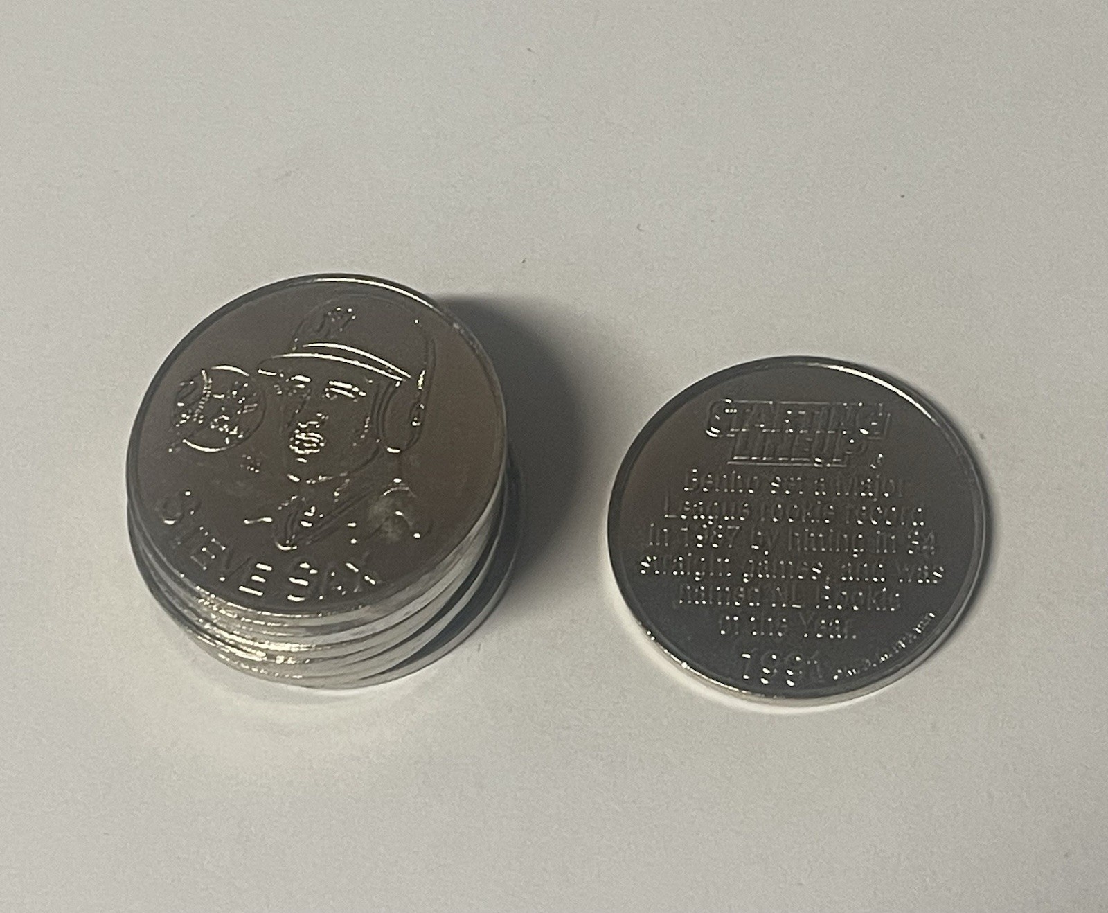 1991 Starting Line Up Coins You Pick