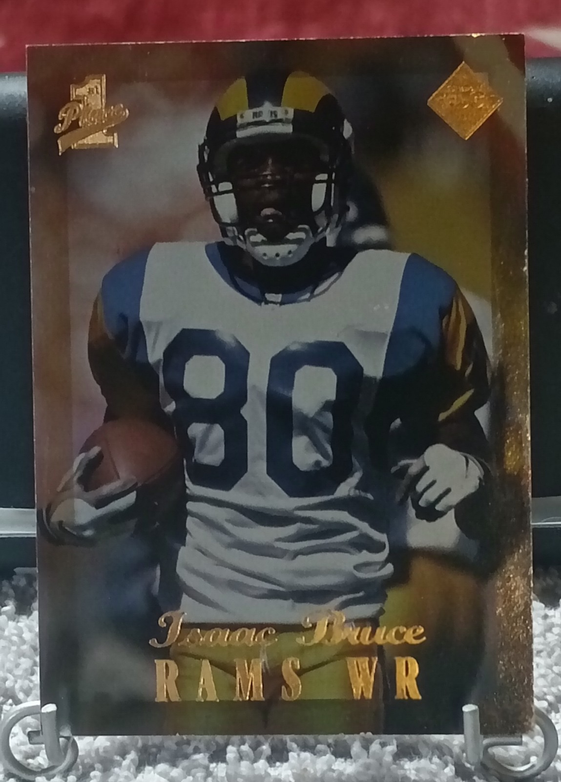1998 Collector’s Edge First Place Isaac Bruce #19/125 St. Louis Rams #38 Rare