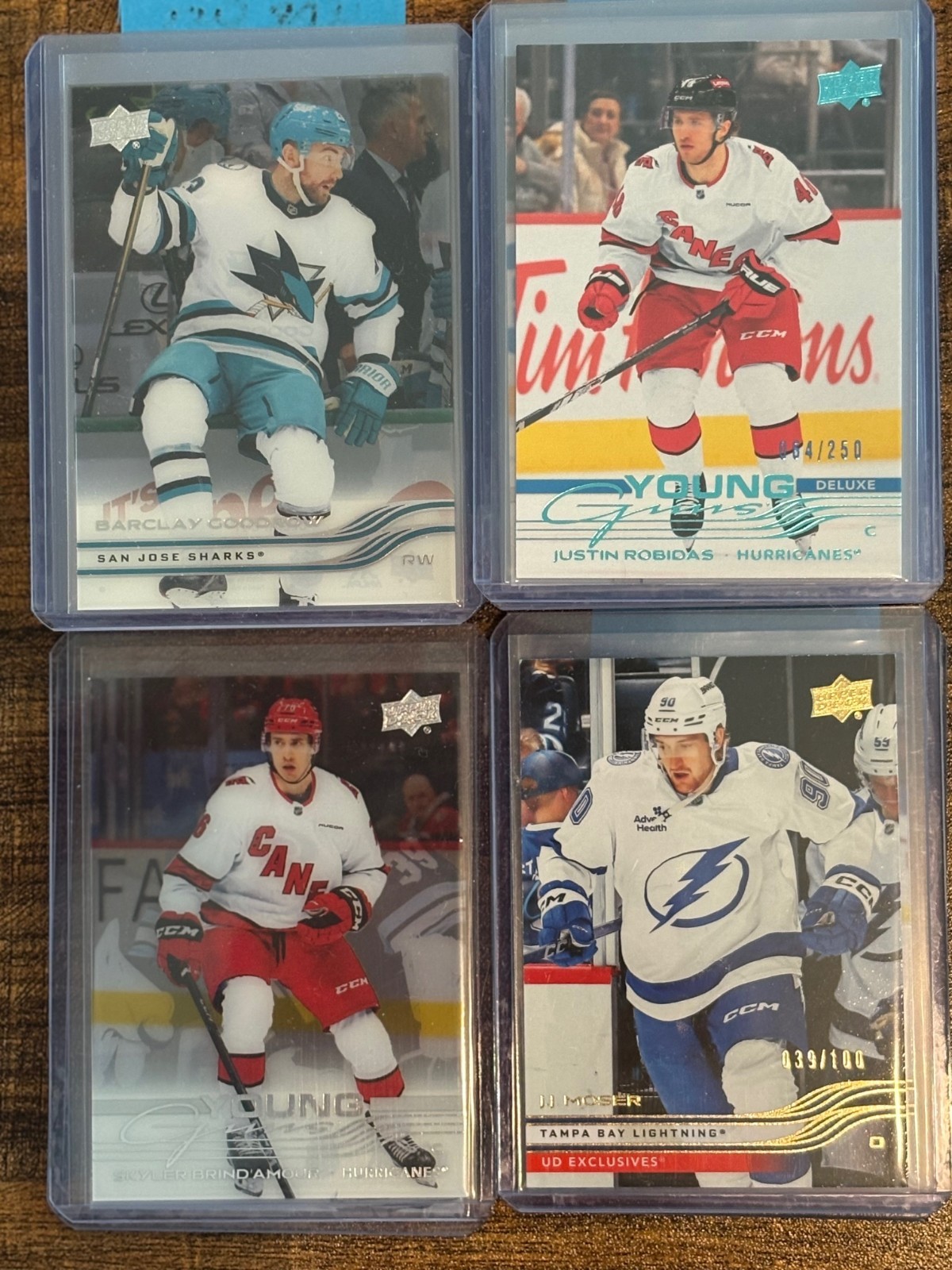 2025-26 Upper Deck Hockey Clear Cut/Deluxe/Exclusive (Complete Your Sets)