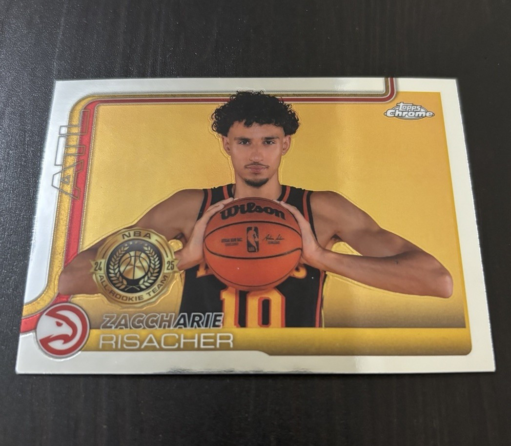 2025-26 Topps Chrome Zaccharie Risacher Image Variation #2