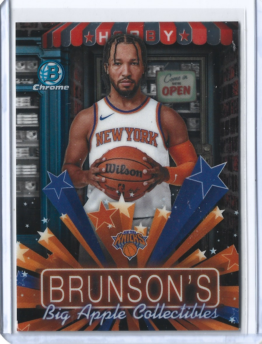 2025-26 Bowman Hobby Stars Jalen Brunson #HS-11 New York Knicks