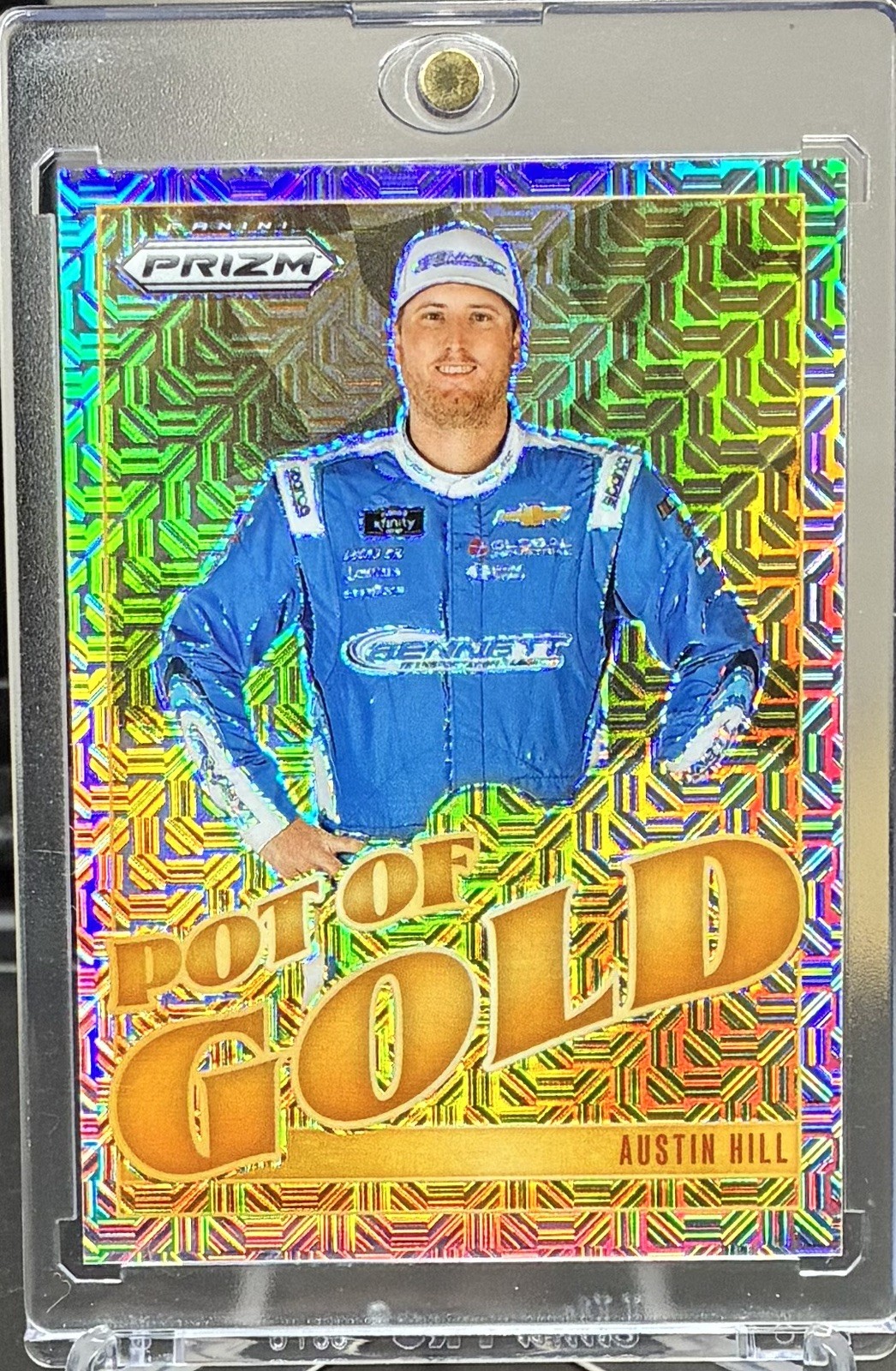 2025 Panini Prizm Austin Hill Pot Of Gold, Mojo Prizm /25