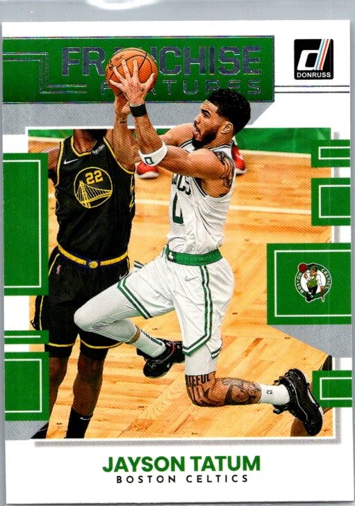 2022-23 Donruss #1 Jayson Tatum Franchise Features