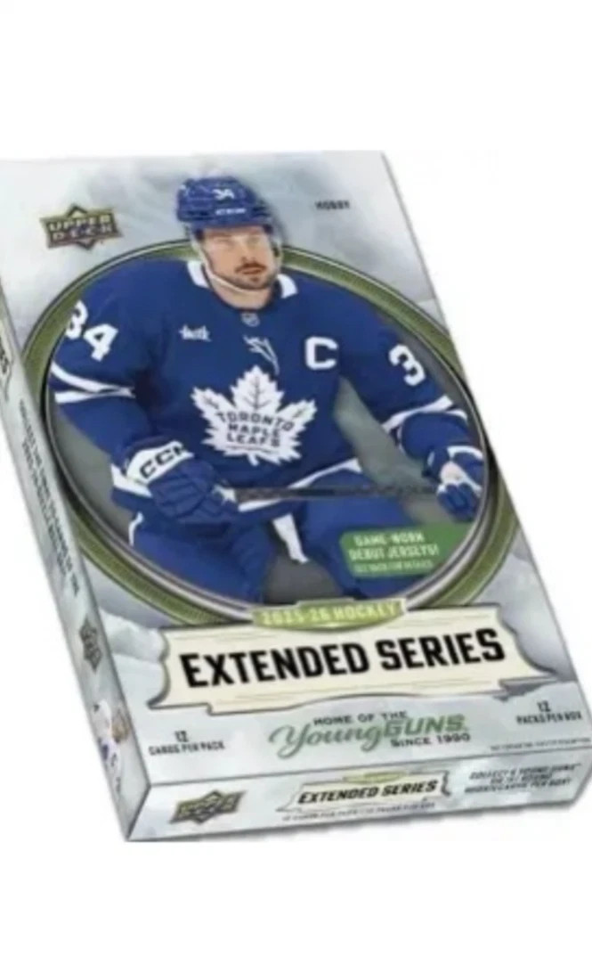 25/26 2025 UPPER DECK EXTENDED SERIES BASE CLEAR CUT CARDS 501-700 U-Pick List