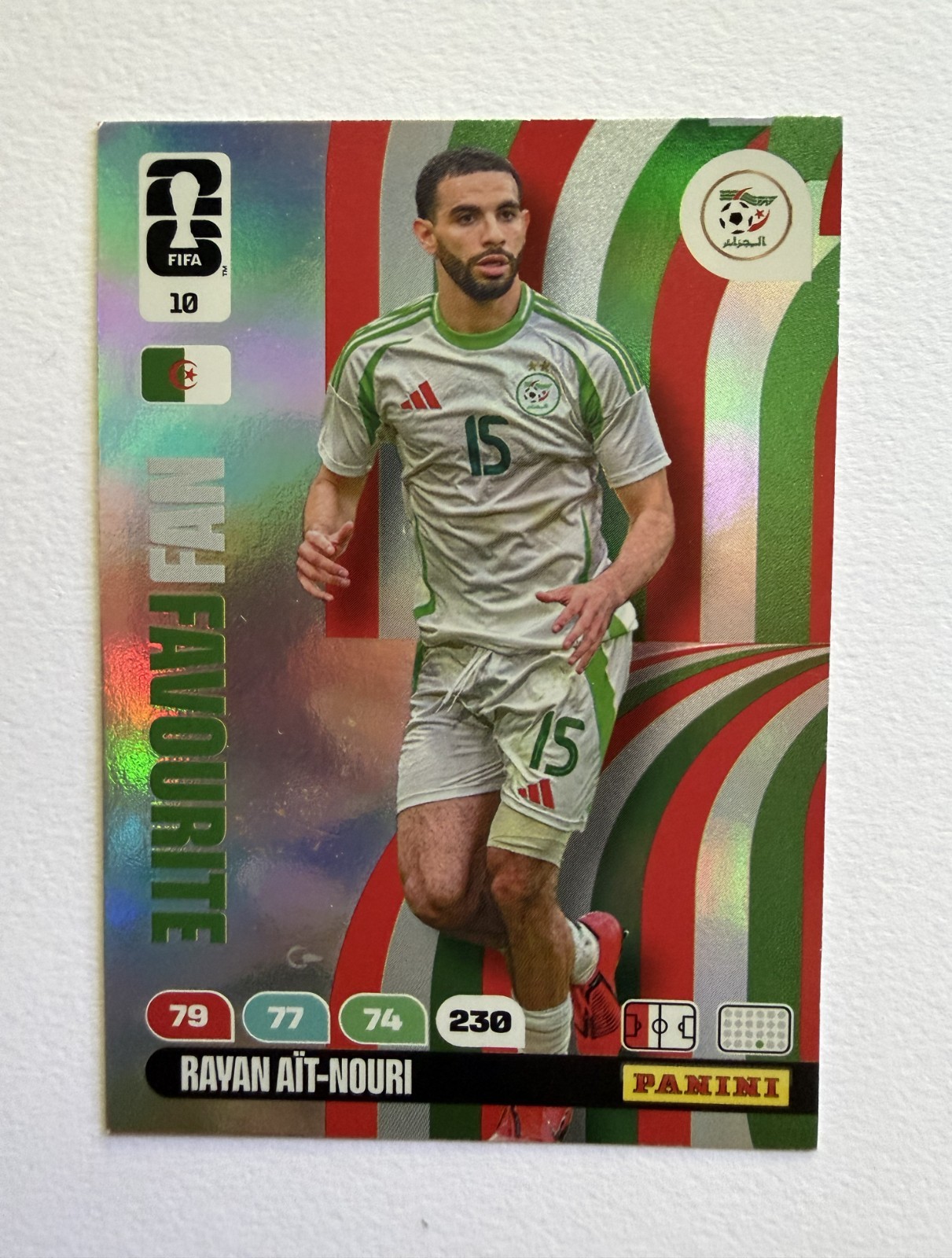 2026 WORLD CUP Panini Adrenalyn *** Fan Favorite * Team Crest* Icon ***