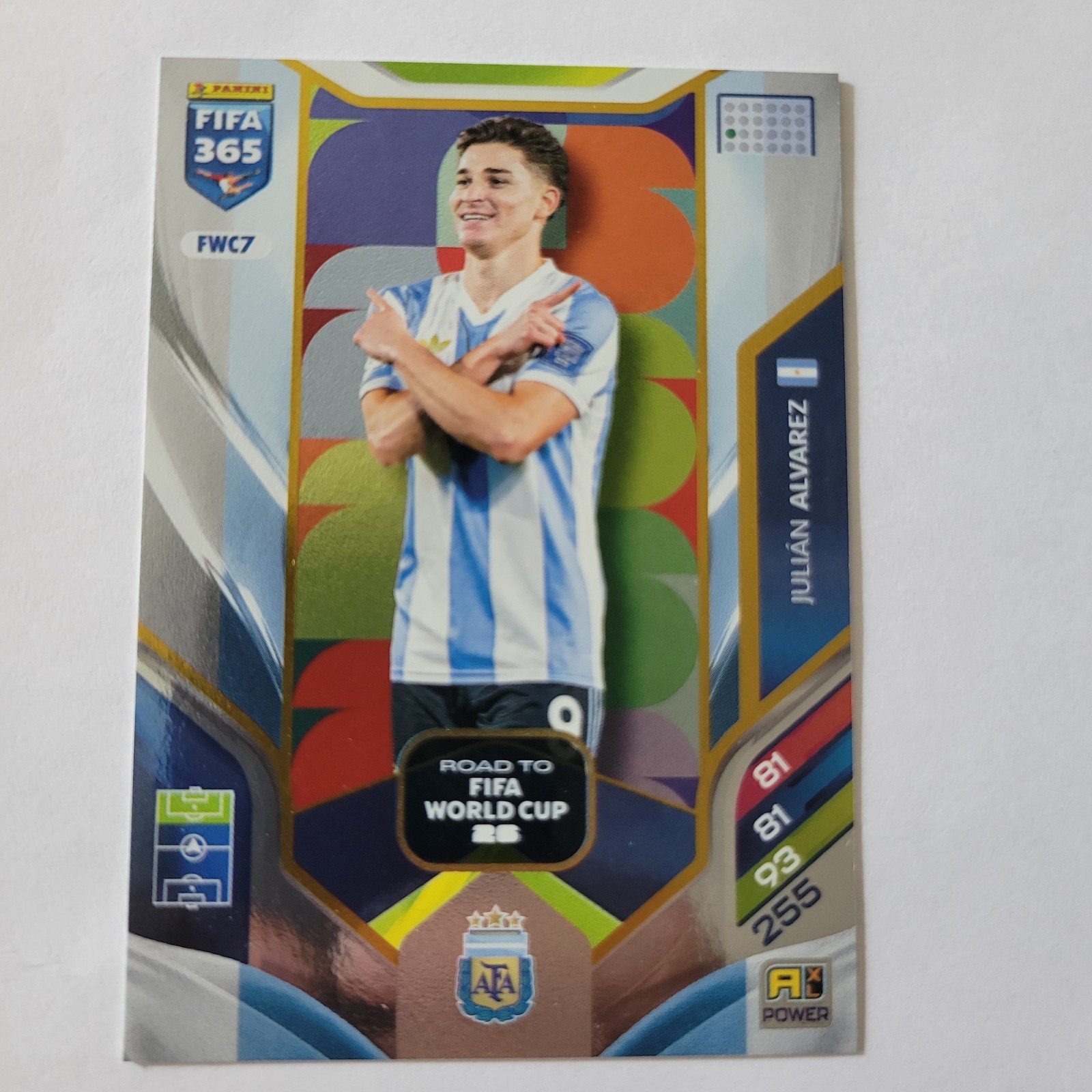 Adrenalyn FIFA 365 2026 FWC7 World Cup Argentina Julian Alvarez