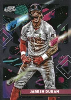 Jarren Duran 2025 Topps Chrome Cosmic #115 Boston Red Sox