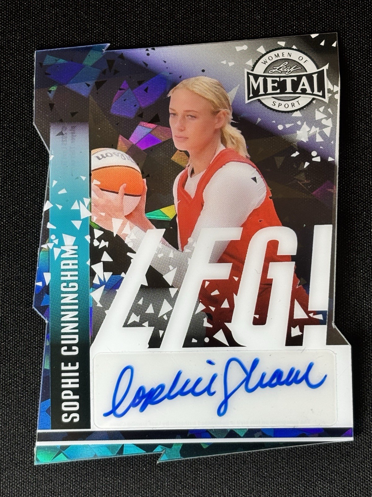 SOPHIE CUNNINGHAM 2025 LEAF METAL WOMEN OF SPORT BLUE PRIZM AUTO 1/1 WNBA LFG🔥