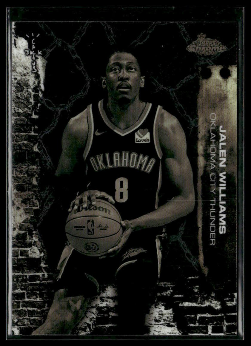 Jalen Williams 2025-26 Topps Chrome Cactus Jack #36 Oklahoma City Thunder