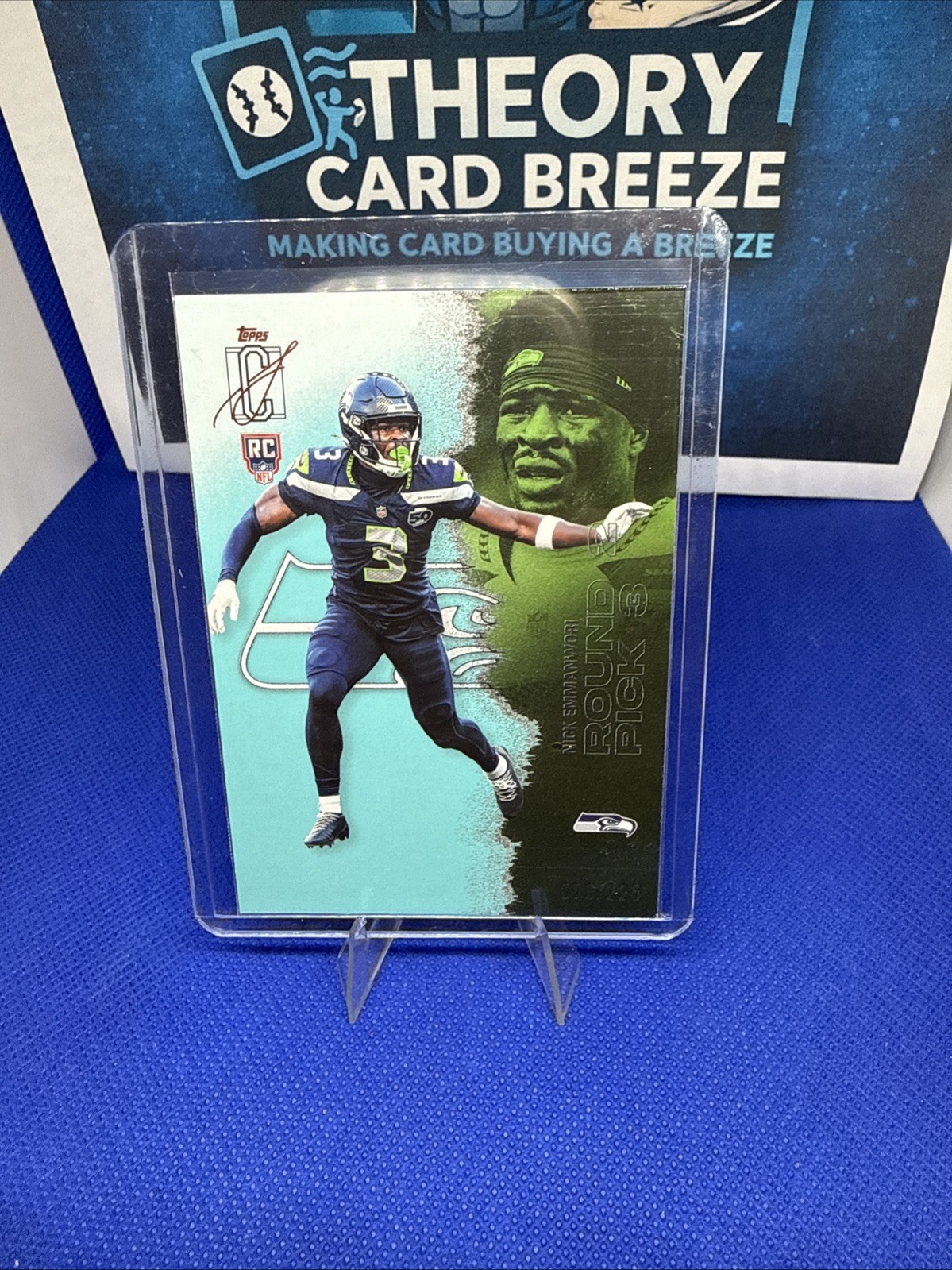 💥2025 Topps Signature Class Nick Emmanwori RC 76/225 #174 Seahawks💥