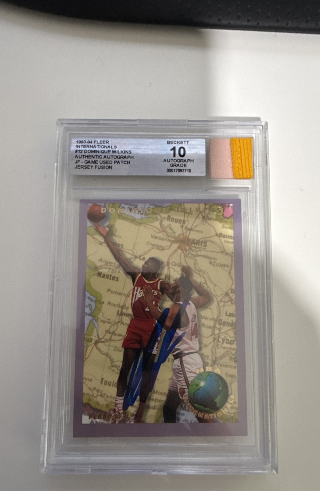 1993-94 Fleer – Nba Internationals Dominique Wilkins #12